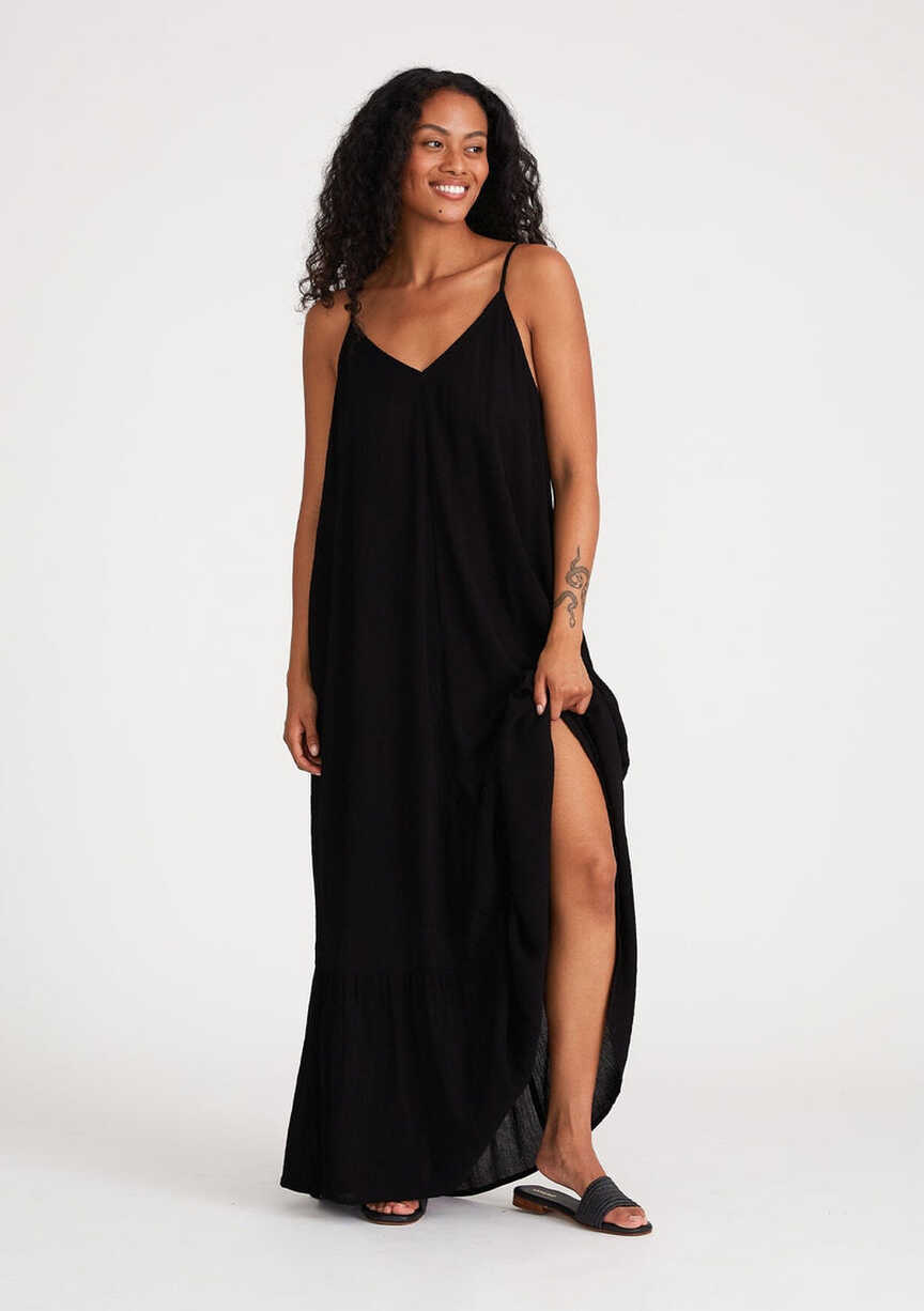 Women&#39;s Essential Flowy Sleeveless Maxi Dress | LOVESTITCH