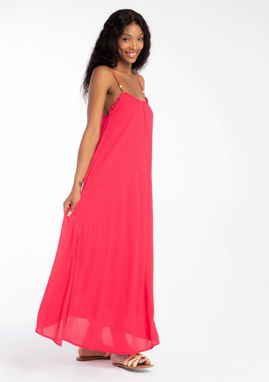 Women&#39;s Flowy Bohemian Beach Maxi Dress | LOVESTITCH