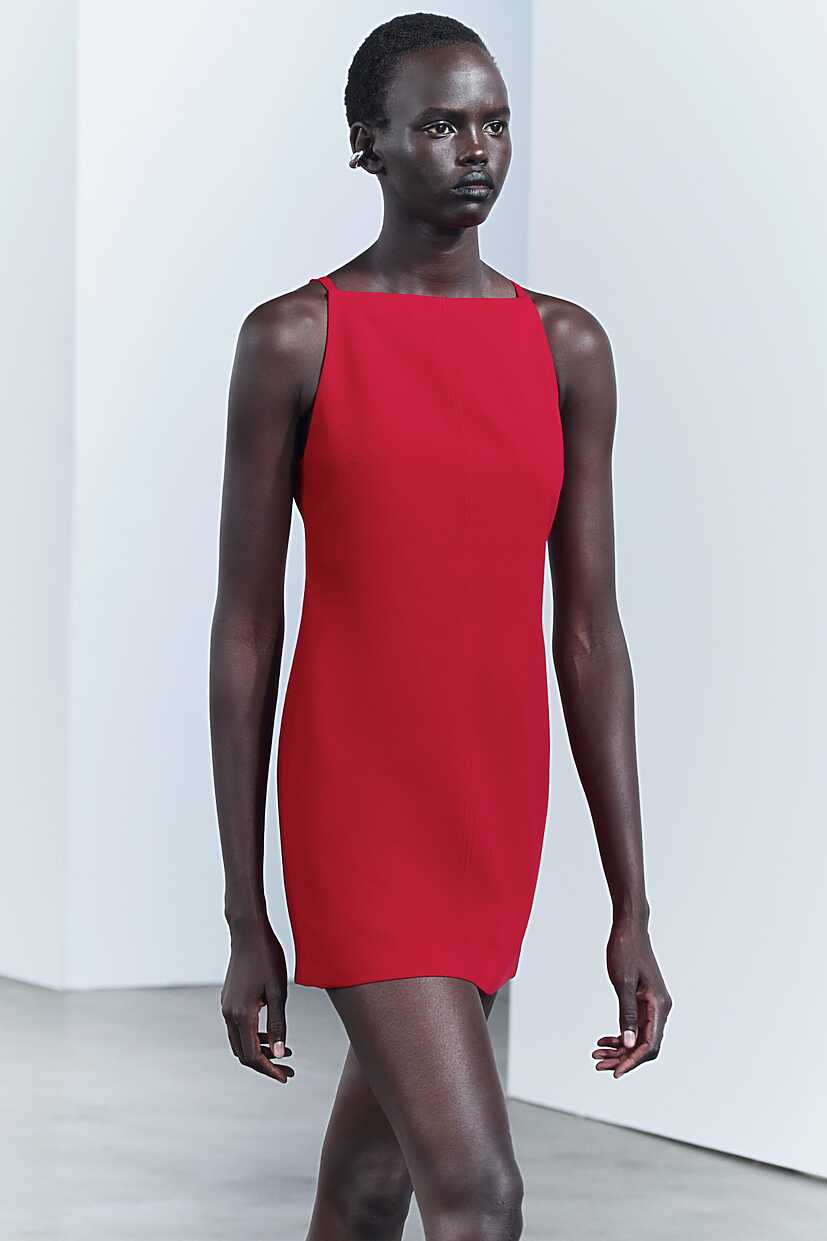 Women&#39;s Red Dresses | Online Sale | ZARA Turkey