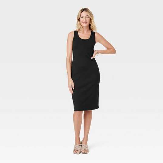 Women&#39;s Ribbed Midi T-shirt Dress - Universal Thread™ : Target