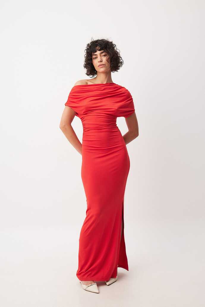 Womens Red Wedding Guest Dresses | NA-KD