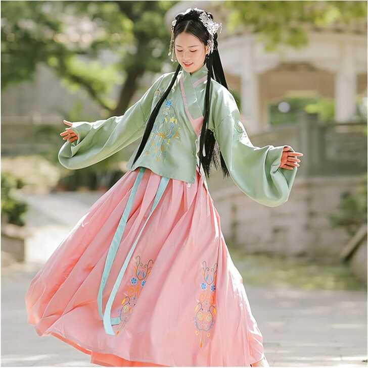 YUNGYE Hanfu Traditional Chinese Clothes Autumn Winter Women Ming ...