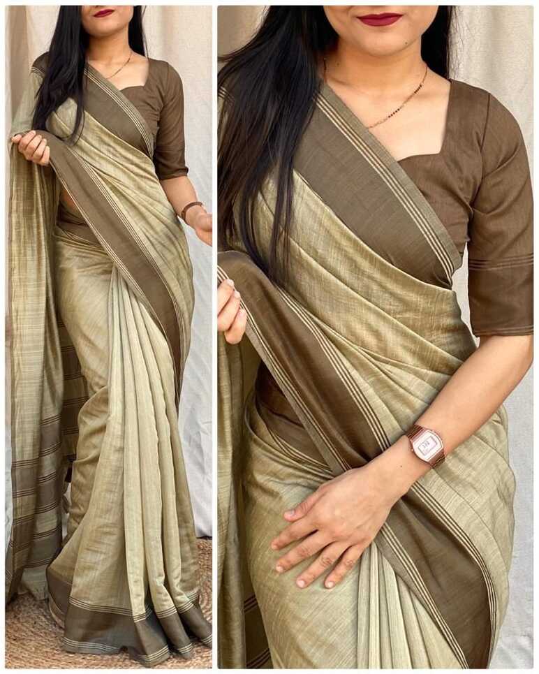 Yana Silk Saree for Simple and Sober Look Saree for Women, Indian ...