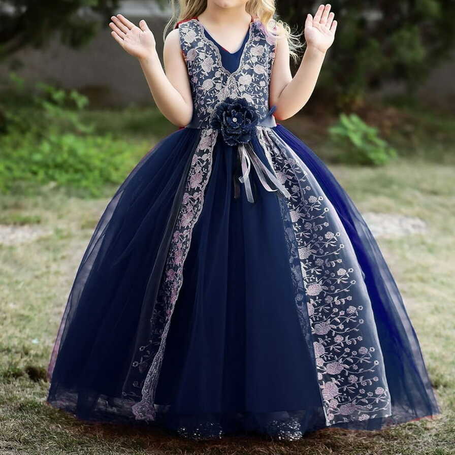 ZHAGHMIN Size 6 Girls Dresses Girls Dress Princess Dress ...