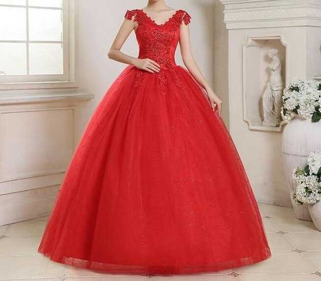 a2fashionhouse satin Bridal Ball Gown, Occasion : Wedding Wear at ...