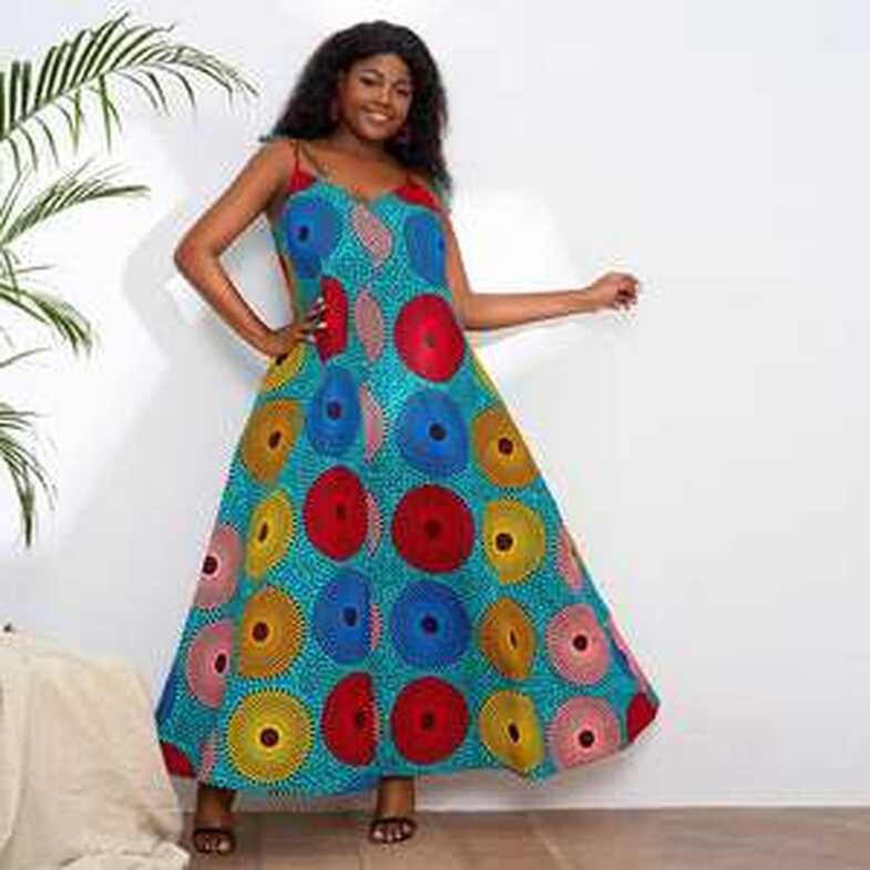 ankara maxi dress, ankara maxi dress Suppliers and Manufacturers ...