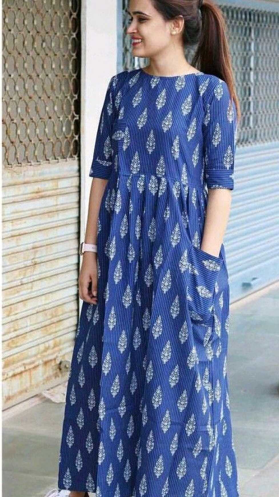 cotton maxi dress