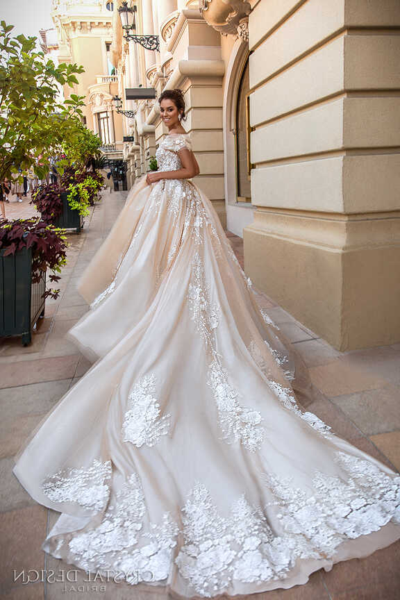 crystal design 2017 bridal off the shoulder wrap sweetheart ...