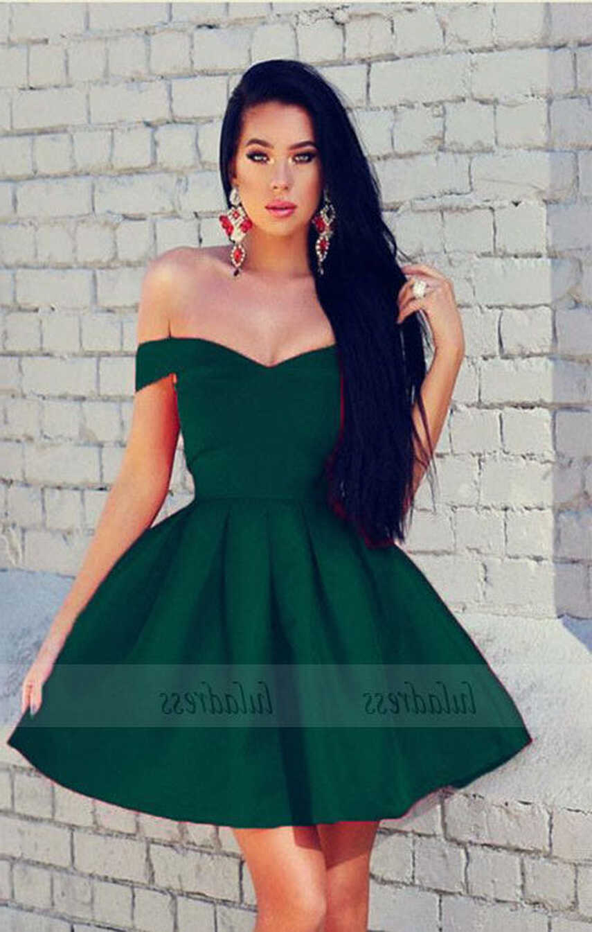 dark green homecoming dresses,short cocktail dress,emerald green ...