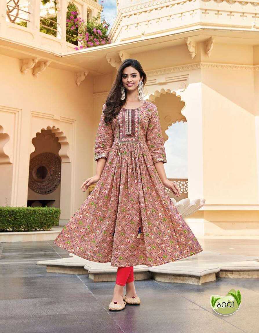 diya trends gulabi girl vol-1 1001-1006 series cotton designer ...