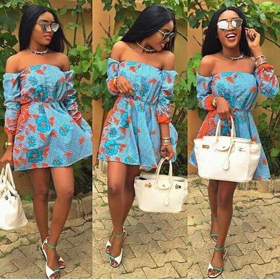 fGSTYLE: The 9 Most Popular Off-Shoulder Ankara Print Styles So ...