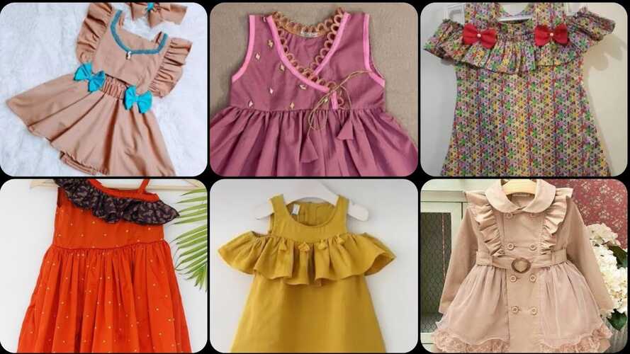 good looking summer frock design/baby lawn cotton frock design 2022