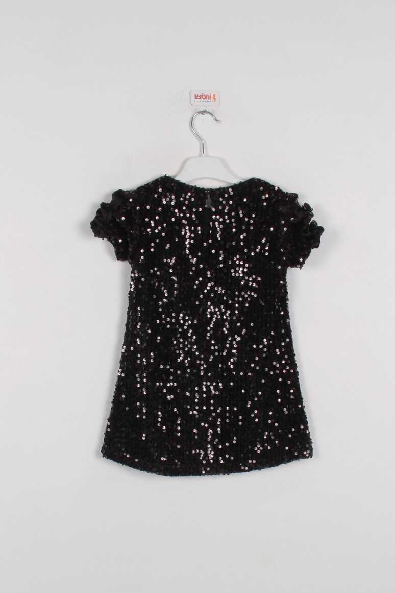 incity Girl&#39;s Black Sequin Dress - Trendyol