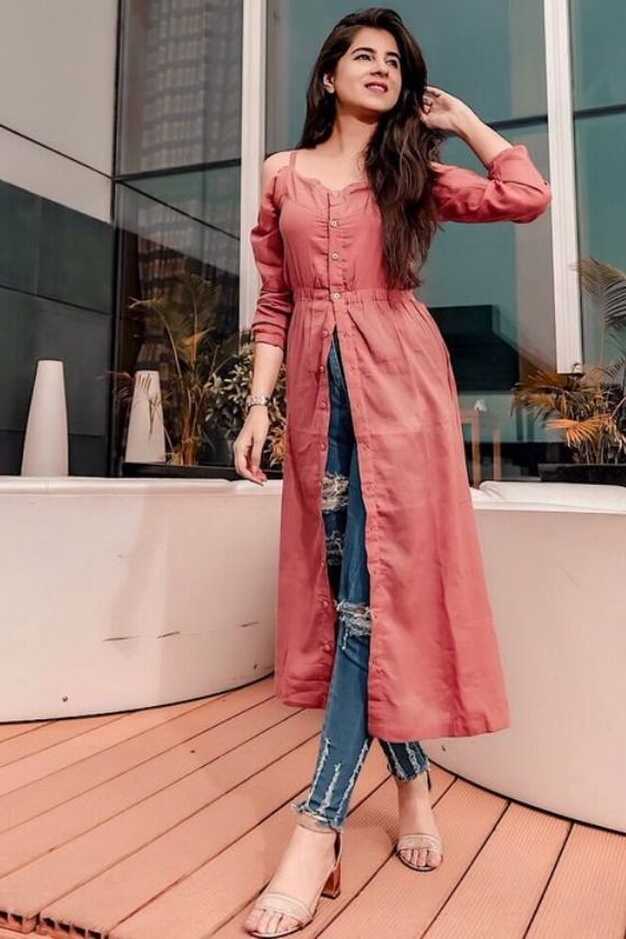 stylish kurti designs 2020, up down design, latest kurti design ...