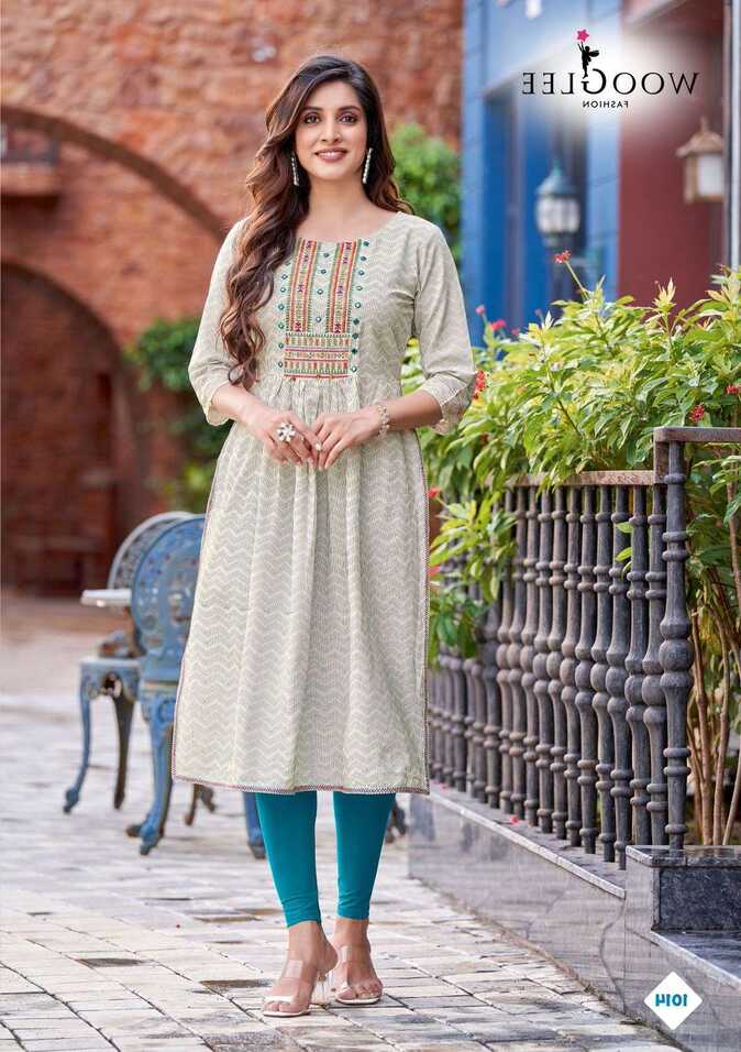 tanisha by wooglee fashion trendy designer kurtis catalogue design ...